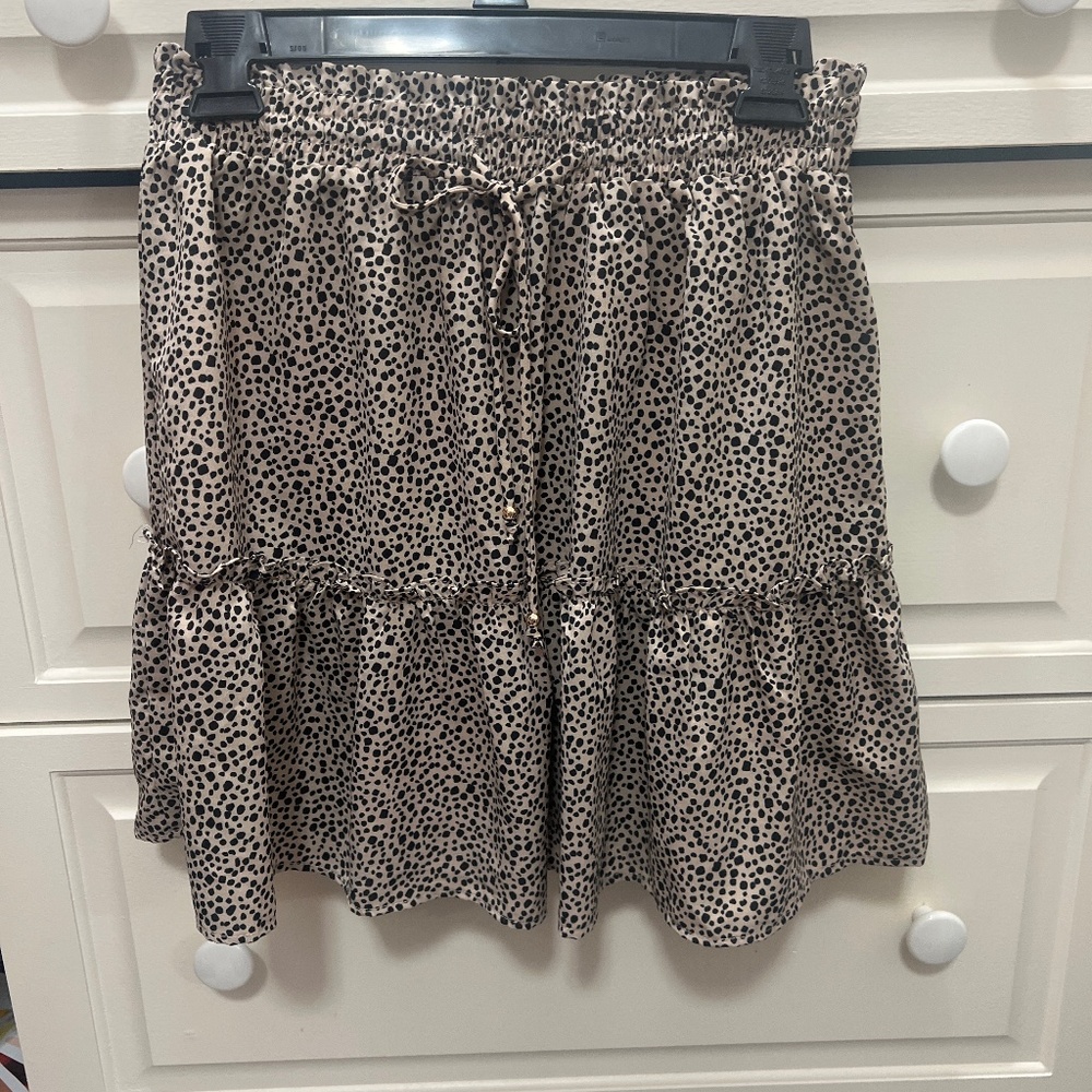Crescent Polka dot Skirt